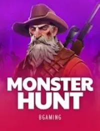 monster hunt game logo